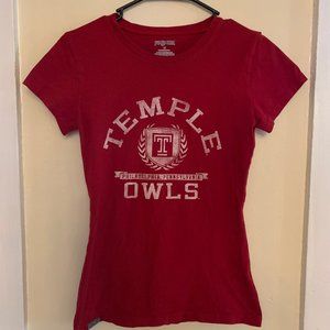 Temple University T-Shirt Women's Medium